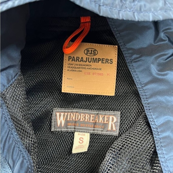 Parajumpers Women's Long Lightweight Jacket with Hood Navy Blue Size S - Picture 2 of 3